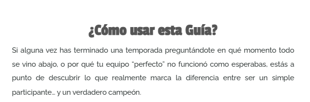 Domina tu Liga de Fantasy Football — Guía Completa en Español